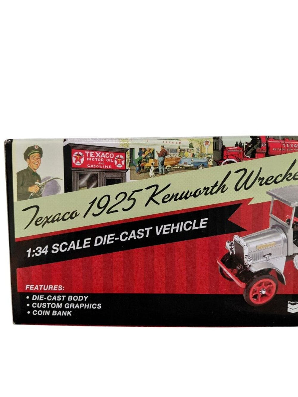 NIB Texaco 1925 Kenworth Wrecker 1:34 Die-Cast Coin Bank Special Edition #32 - Picture 3 of 7